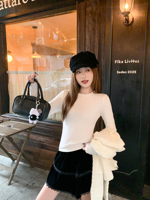 <曾小咸推荐>现货秒杀 ！微信超特价！立体蝴蝶结短款毛衣 日常209.99 立减120 秒杀89.99！！ 商品图9