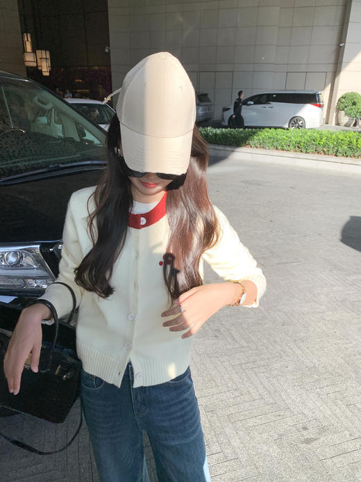 <曾小咸推荐>现货秒杀 ！微信超特价！撞色毛衣开衫 日常189.99 立减100 秒杀89.99！！ 商品图7