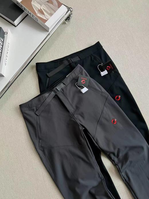 F012412刺绣款Logo直筒宽松冲锋裤休闲登山裤 商品图3