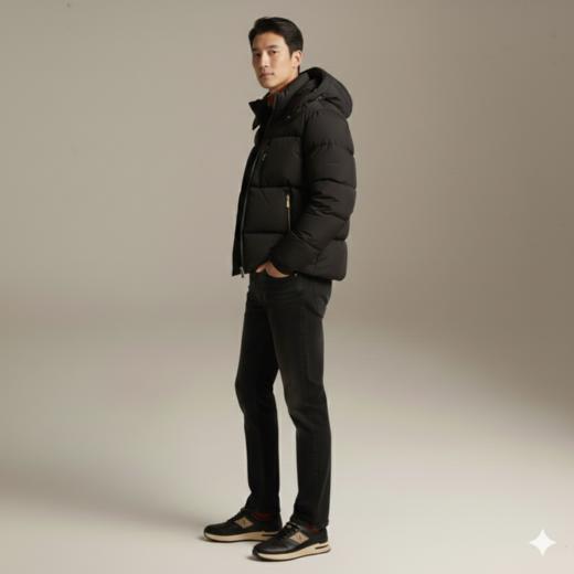 微信25D959-5103厚款短羽绒 商品图4