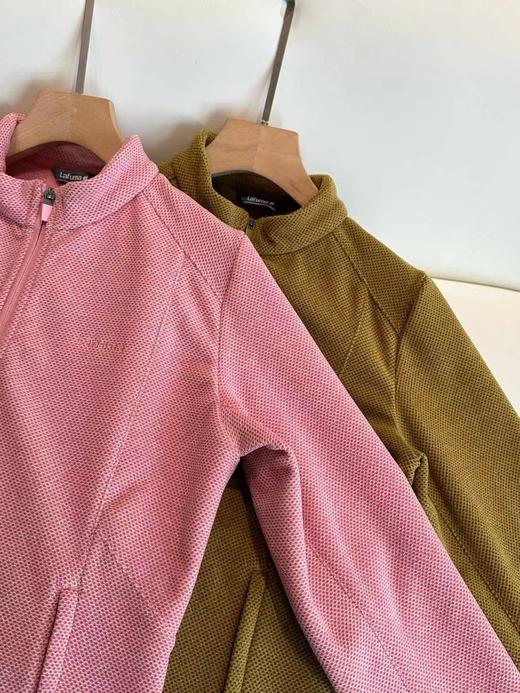 F012432女款户外通勤保暖软壳抓绒衣立领外套 商品图5