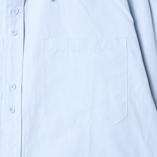 SDSA男士春夏新款痞帅男装韩版简约纯色设计感长袖衬衫百搭休闲 商品图2