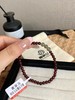 F012467叠戴单戴都很合适富家女和田玉石榴石手链 商品缩略图3