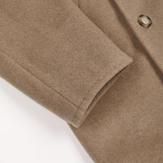 ROMI STUDIO“全手缝”秘鲁羊驼羊毛双排扣双面毛呢大衣RWCAW86776 商品图5