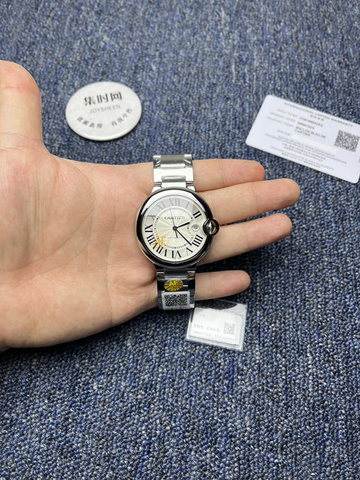 快拆版 AF卡地亚蓝气球系列 蓝气球42系列男款 大号42mm 罗马面 男士腕表 商品图9