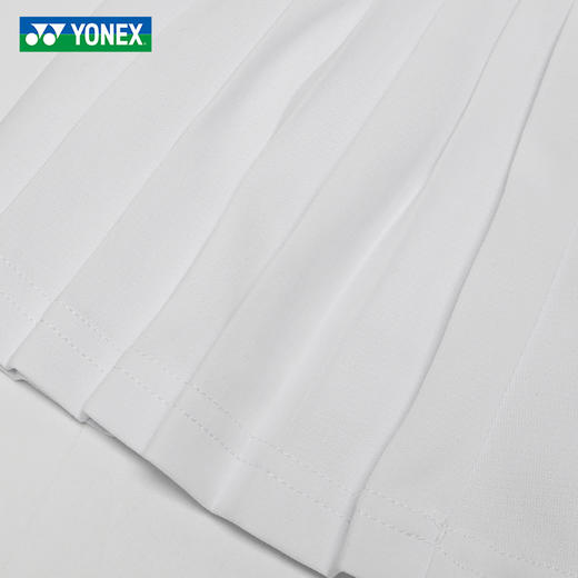 2026年新款YONEX尤尼克斯羽毛球服训练比赛运动yy短裙2200626BCR女款防走光百褶裙 商品图3