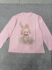 F012485早春新品卡通兔系列棉质宽松圆领长袖T恤上衣 商品缩略图10