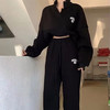 【卫衣卫裤套装】春秋新款 宽松款式上衣 时尚休闲 跑步运动两件套  商品缩略图3