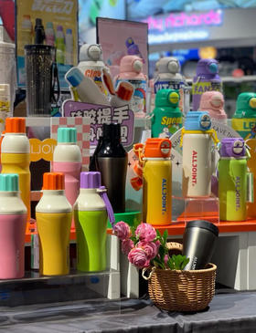 胖东来同款ALLJOINT优仅跃动保温杯水杯咖啡杯 ，