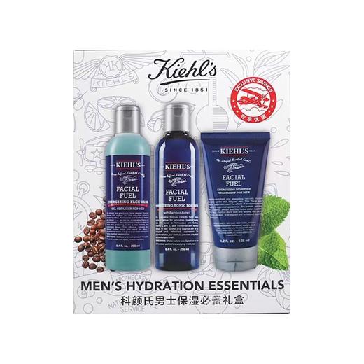【保税直发】Kiehl's科颜氏男士保湿三件套盒（洁面啫喱250ml+爽肤水250ml+保湿乳液75ml）“请单拍-合并订单不发货 商品图6