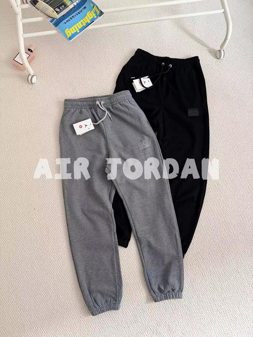 F012461纯棉针织面料冬季亲肤柔软加绒长裤男女同款 商品图0