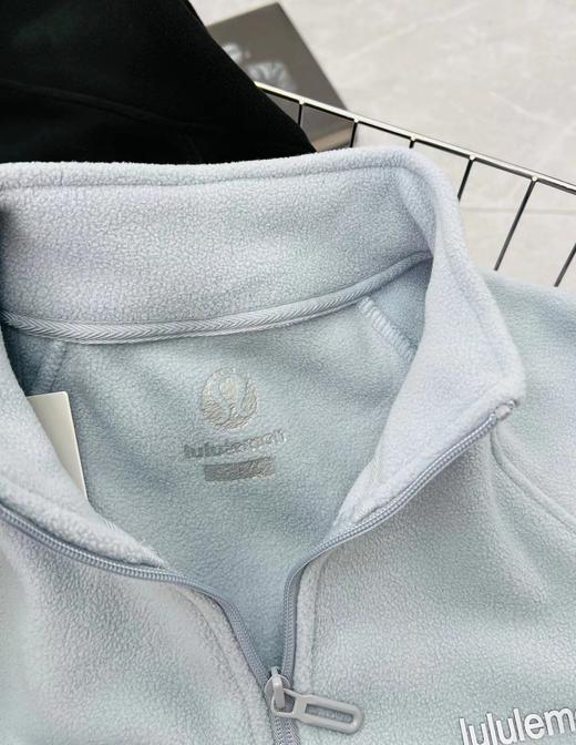 F012446双面摇粒绒厚实绵密软糯短拉链外套 商品图13