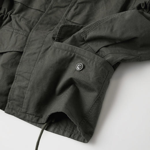 ROMI STUDIO“美式工装”多口袋复古军事风翻领收腰外套RWCAW86165 商品图6