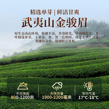 去寻红茶武夷山金骏眉特级250g新茶叶礼盒装送礼物品 /水饮冲调 /茗茶 /红茶 商品图5