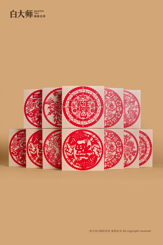 白大师白茶福鼎白茶窗花茶饼茶叶送礼礼盒推荐 商品图5