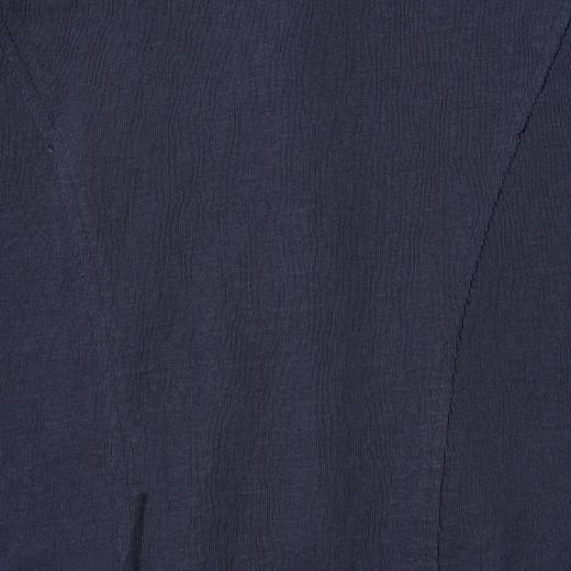 J678SDSA男士秋冬新款痞帅男装韩版纯色解构褶皱圆领长袖T恤百搭舒适 商品图4