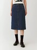 F012481新年系列女装2026春夏新款棉弹牛仔半身裙 商品缩略图1