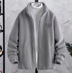 F012428新款立领羊羔毛棉衣外套男女同款