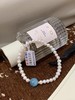 F012417富家女天然珍珠海纹石手链手串配布袋 商品缩略图1