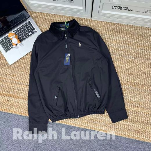 F012402春秋季美式复古灯芯绒领中古夹克外套 商品图0