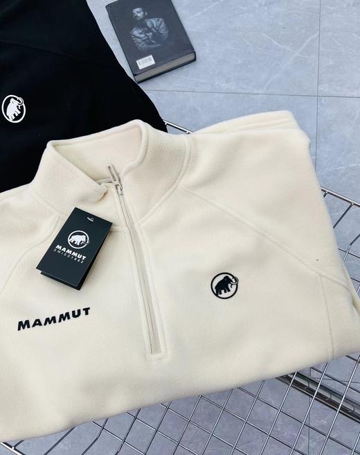 F0124100秋冬新款保暖双面摇粒绒半拉链卫衣外套 商品图7