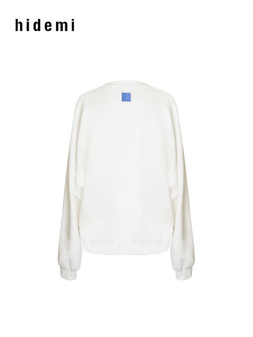hidemi副线小h 少年感休闲百搭圆领套头卫衣上衣 商品图6