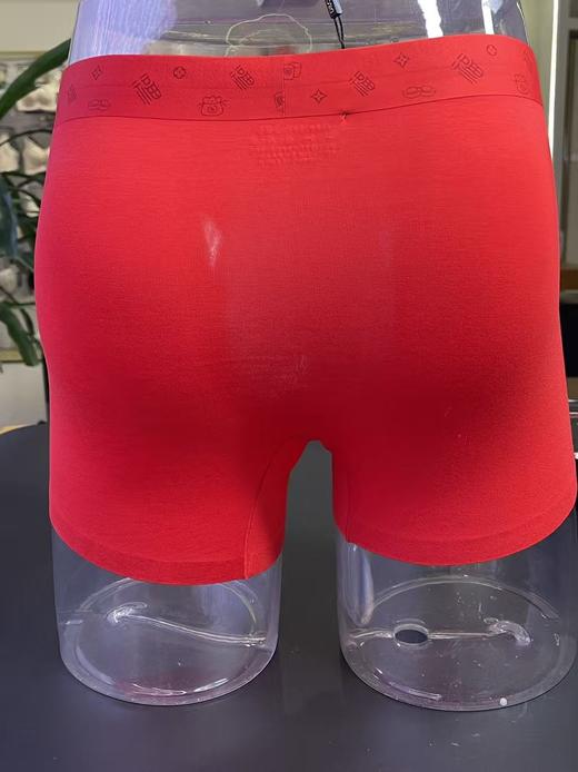 福字大红色80支莫代尔男士四角裤亲肤舒适透气22906740 商品图1