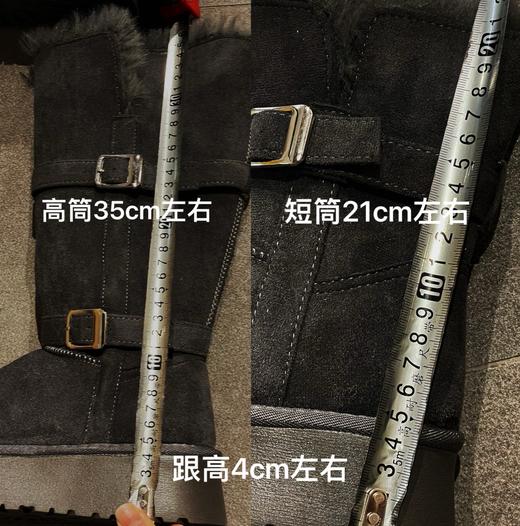 【YW】无忧购雪地靴毛毛厚底保暖靴长筒/低筒两种可选雪地靴（截单后3-5天发货) 商品图3