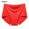 特惠100元3件 不勒腿蚕丝抗菌莫代尔高腰提臀收腹女士内裤 商品缩略图1