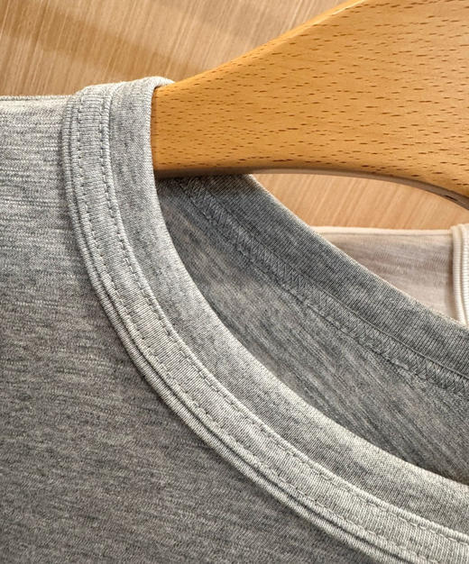 韩国订单mmlg竹节棉长袖T恤打底衫 商品图9