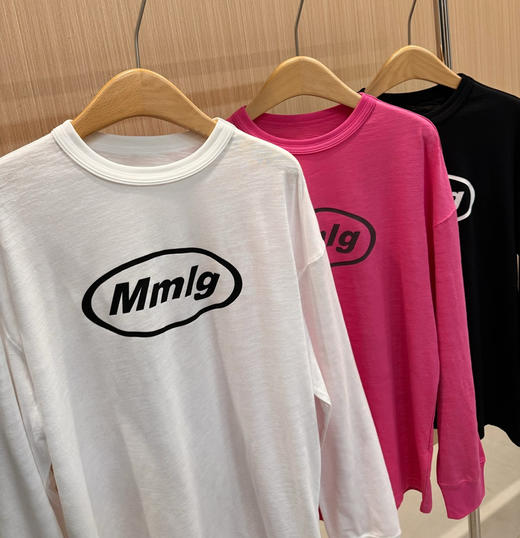韩国订单mmlg竹节棉长袖T恤打底衫 商品图10