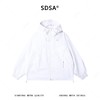 W0520SDSA春夏新款痞帅男装潮牌拼接设计拉链立领连帽夹克外套百搭工装 商品缩略图1