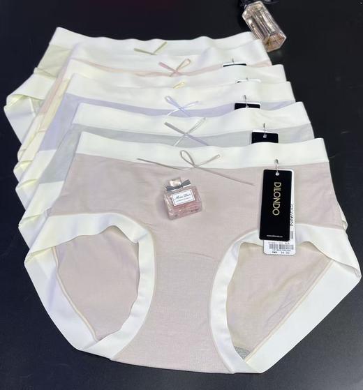莫代尔提花无痕裤头内裤柔软舒适透气1216021 商品图4