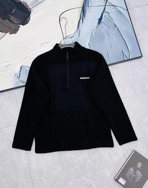 F012446双面摇粒绒厚实绵密软糯短拉链外套 商品图3