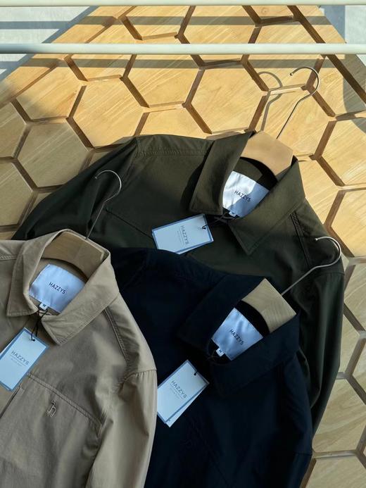 F012487春秋新品都市轻薄夹克衫休闲衬衫外套男 商品图2