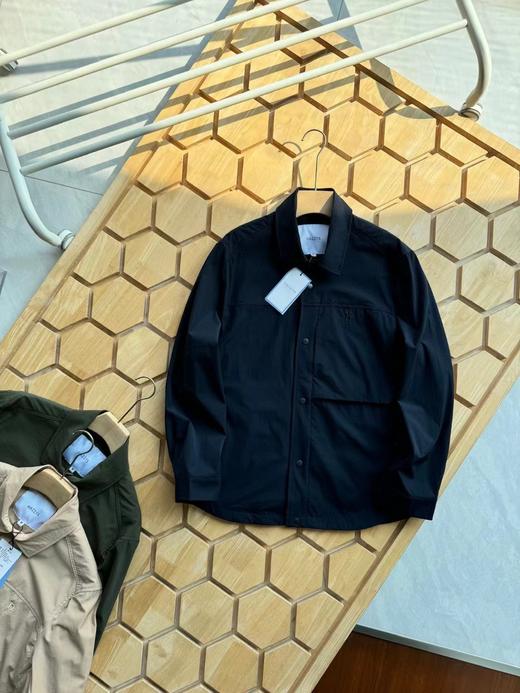 F012487春秋新品都市轻薄夹克衫休闲衬衫外套男 商品图8