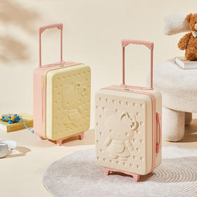 【顺滑滚轮❗️可爱到膨胀】新款网红迷你拉杆箱小清新行李箱16寸小猫旅行箱登机箱潮女万向轮。jc