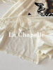 专柜实拍【时髦精BI入】拉夏贝尔/La Chapelle圆领撞色蝴蝶字母长袖T恤~显瘦遮肉打底衫 商品缩略图7