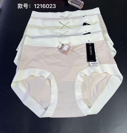 莫代尔提花无痕裤头内裤舒适透气1216023 商品图1