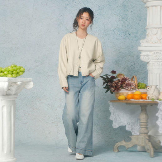 简约圆领短外套-纪念日百货门店同款169150426 商品图3