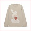 F012485早春新品卡通兔系列棉质宽松圆领长袖T恤上衣 商品缩略图9