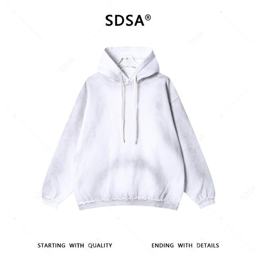 67999SDSA男士秋冬新款痞帅男装韩版扎染抽绳连帽卫衣百搭时尚ins上衣 商品图1