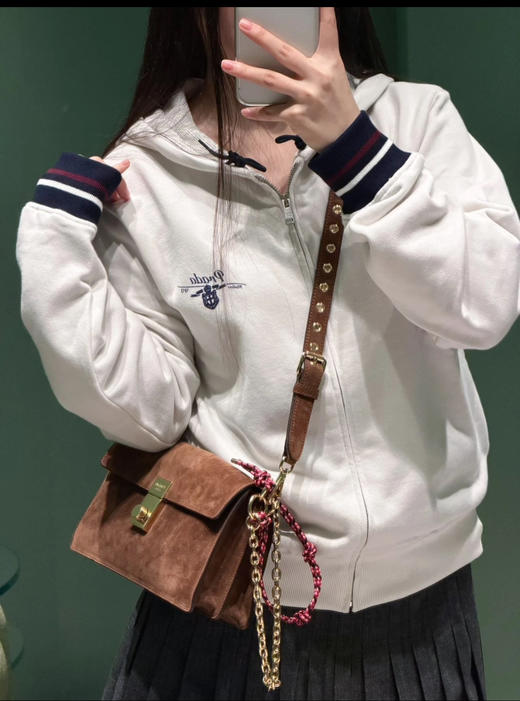 普拉达 2026早春 全新上线 连帽拉链卫衣外套(KX*MM) 商品图4