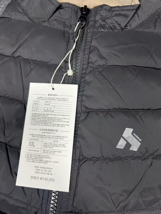 韩单高尔夫休闲运动羽绒马甲，面料柔软防风 防水，
内充80/20鸭绒，两个色
尺码XS M L XL XXL 商品图6