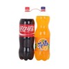 【超市】可口可乐Coca-Cola 碳酸饮料 2l/瓶+芬达Fanta 橙味汽水 2l/瓶 商品缩略图0