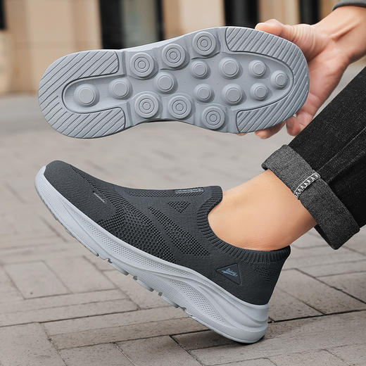 满199享中筒袜【奥莱线下同款】Sobey速波 超轻一脚蹬防滑健步鞋休闲鞋【不弯腰不费力 宽松不挤脚】 商品图8