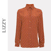 LIZZY 时尚波点重磅桑蚕丝休闲通勤优雅长袖衬衫7981 商品缩略图4