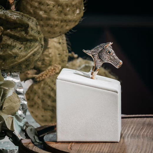 CHIC系列 马 18K镶钻石 戒指 商品图0