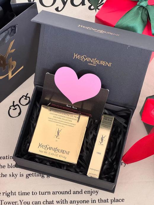 F012449温馨浪漫的表白专属品黑皮革金条两件套 商品图7