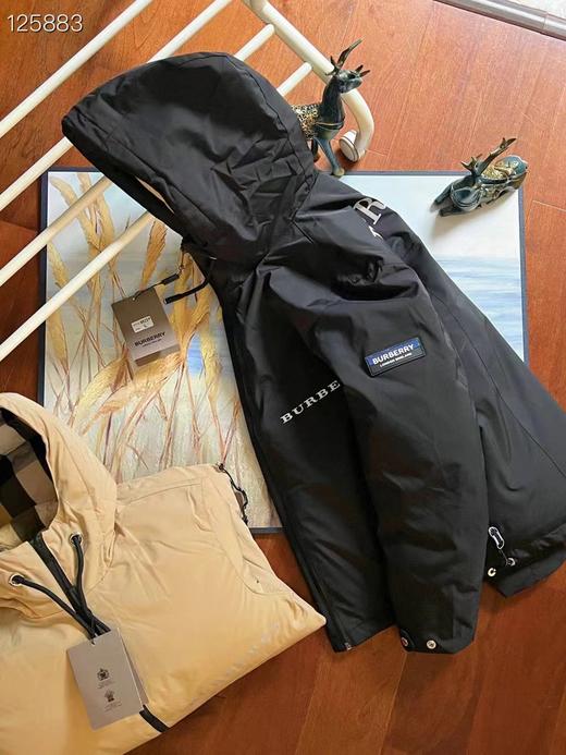 F012436冬季男士防风、防水连帽3M反光羽绒服 商品图11